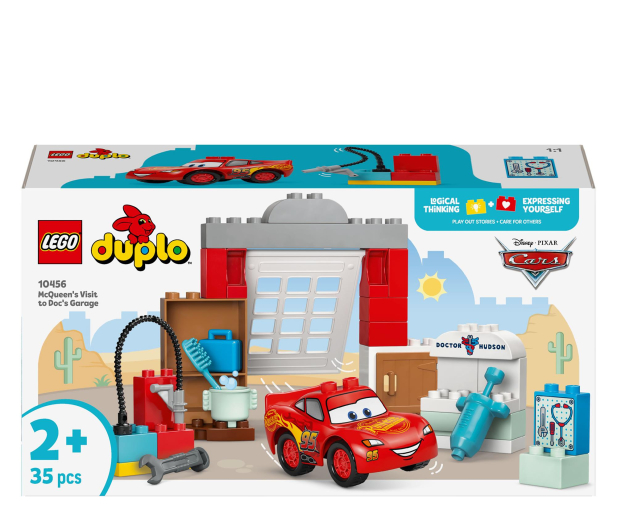 LEGO DUPLO 10456 Wizyta Mcqueena w warsztacie wójta - 1331609 - zdjęcie